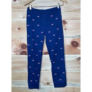 Vineyard vines chino pants w/ whales Womens 00